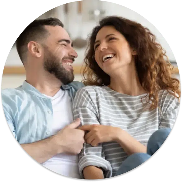 A family renewing the lease on their rental home